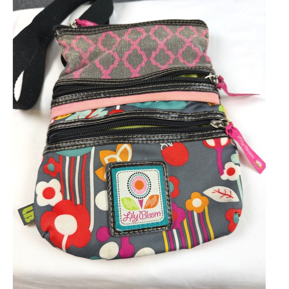 Lily Bloom Crossbody Bag Floral Boho Utility Y2K Festival Purse Dopamine Recycle